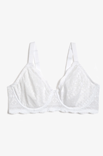 ETAM - חזיית מינימייזר תחרה IDOLE בצבע לבן - MASHBIR//365