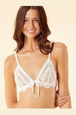 ETAM - חזיית משולשים טול משולבת רקמה TILLEUL - MASHBIR//365