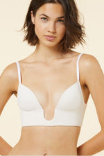 ETAM - חזיית מחוך מחשוף עמוק BRIDE TO BE קרם - MASHBIR//365