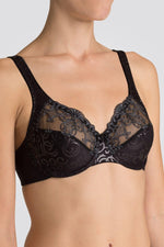 TRIUMPH - חזיית RICCARDA שחורה - MASHBIR//365