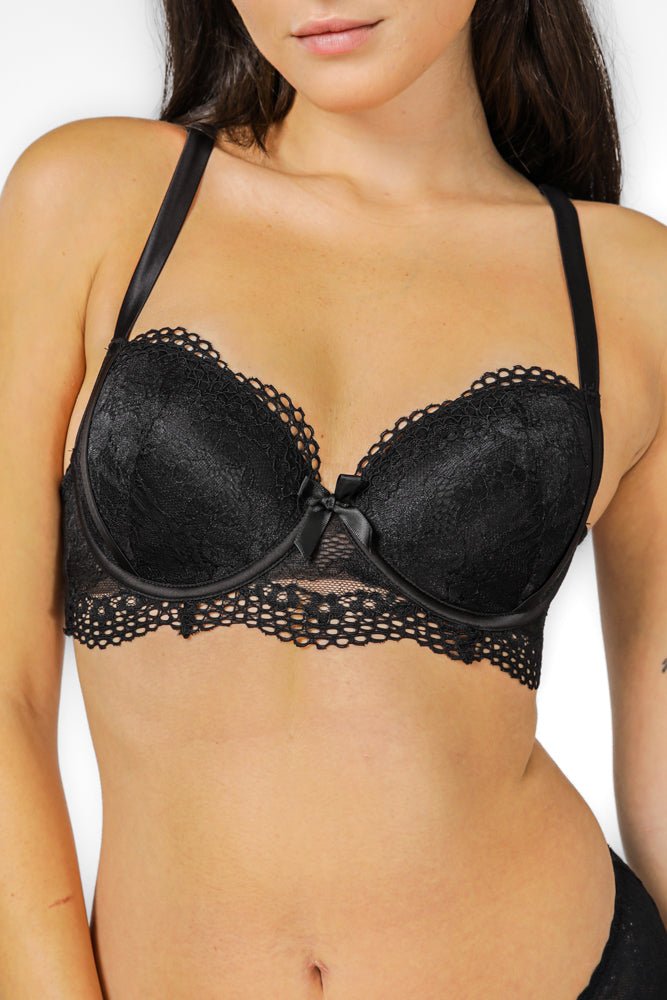 BONITA DE MAS - חזיית ריפוד קל LARISA בצבע שחור - MASHBIR//365