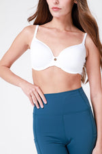 KENNETH COLE - חזיית ספייסר לוגו לבנה - MASHBIR//365