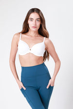 KENNETH COLE - חזיית ספייסר לוגו לבנה - MASHBIR//365