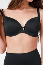 KENNETH COLE - חזיית ספייסר לוגו שחורה - MASHBIR//365