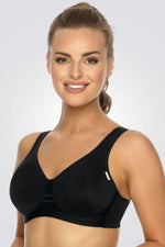 VIANIA - חזיית ספורט Wellness שחורה - MASHBIR//365