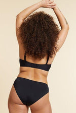 ETAM - חזיית סטרפלס מיקרופייבר PURE FIT E שחורה - MASHBIR//365