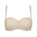 TRIUMPH - חזיית סטרפלס תחרה Amourette Charm WD קרם - MASHBIR//365