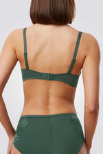 TRIUMPH - חזיית תחרה Amourette Charm Conscious WHP0 בצבע ירוק - MASHBIR//365