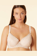 ETAM - חזיית תחרה בריפוד קל CHERIE CHERIE ורוד פודרה - MASHBIR//365