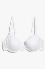 ETAM - חזיית תחרה בריפוד קל IDOLE בצבע לבן - MASHBIR//365