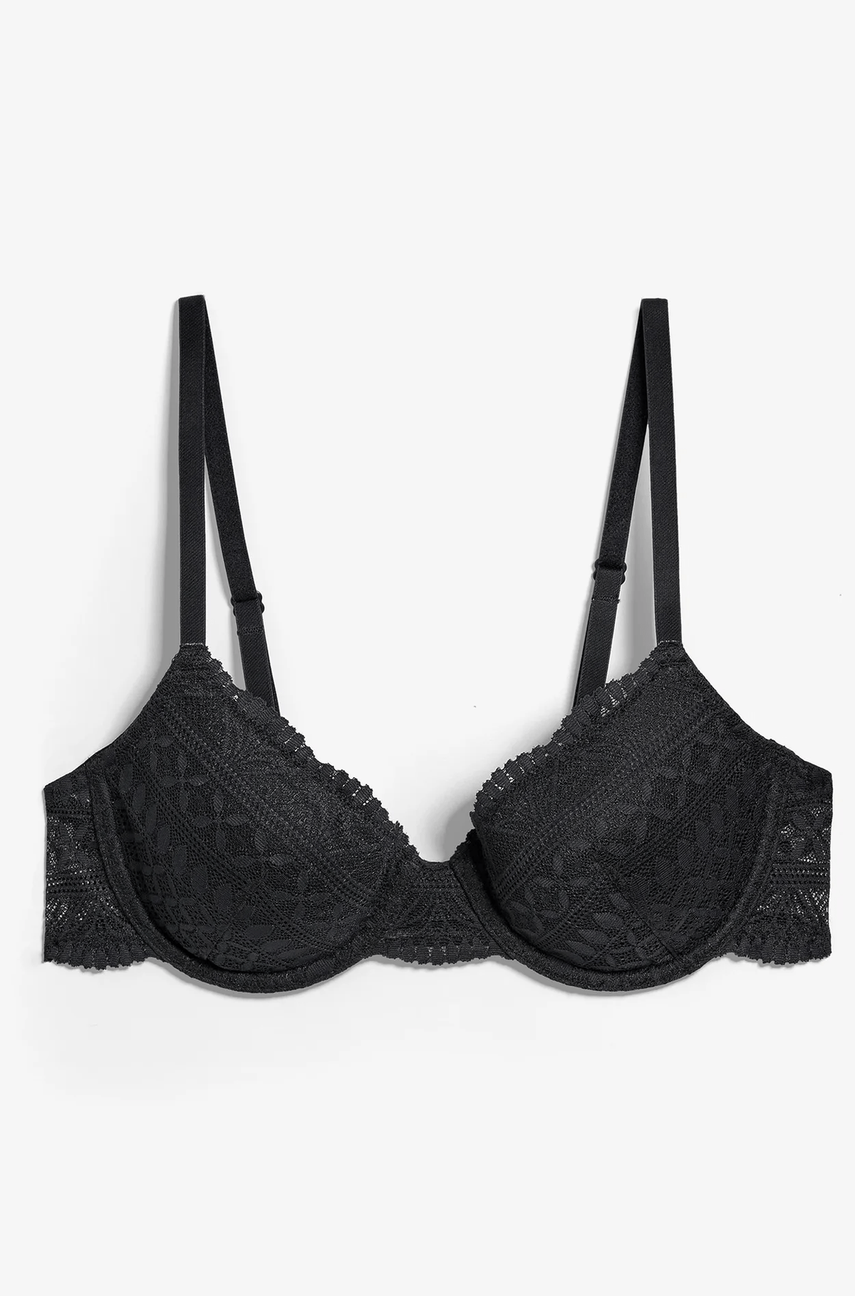 ETAM - חזיית תחרה בריפוד קל IDOLE בצבע שחור - MASHBIR//365