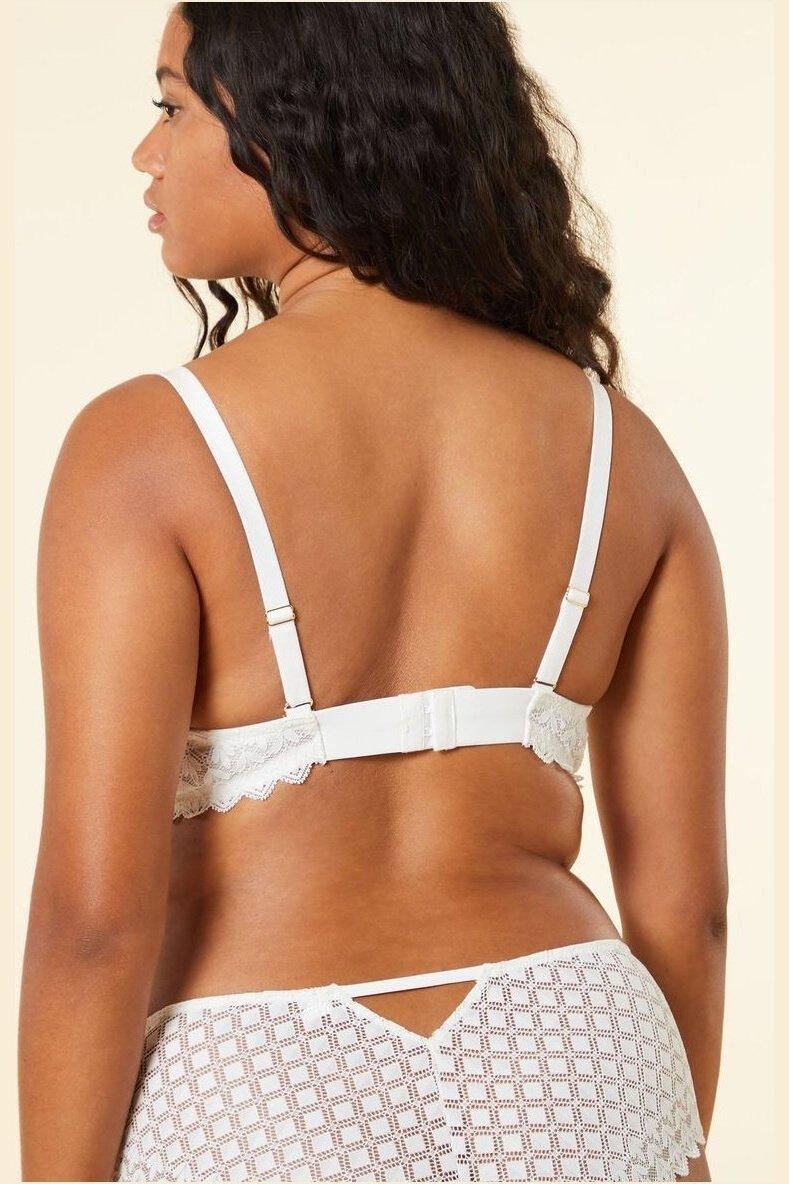 ETAM - חזיית תחרה בריפוד קל JADE קרם - MASHBIR//365