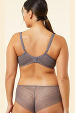 ETAM - חזיית תחרה בריפוד קל SUBLIME אפורה - MASHBIR//365