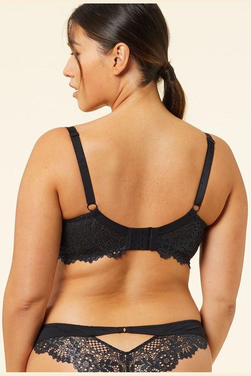 ETAM - חזיית תחרה בריפוד קל SUCCESS שחורה - MASHBIR//365