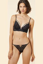 ETAM - חזיית תחרה ENVOUTANTE שחורה - MASHBIR//365