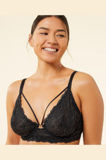 ETAM - חזיית תחרה ENVOUTANTE שחורה - MASHBIR//365