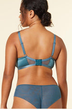 ETAM - חזיית תחרה ללא ריפוד AMARYLLIS טורקיז - MASHBIR//365