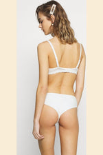 ETAM - חזיית תחרה ללא ריפוד CHERIE CHERIE קרם - MASHBIR//365