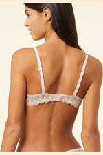 ETAM - חזיית תחרה ללא ריפוד CHERIE CHERIE ורוד פודרה - MASHBIR//365