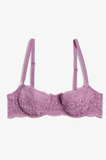 ETAM - חזיית תחרה ללא ריפוד IDOLE בצבע סגול - MASHBIR//365