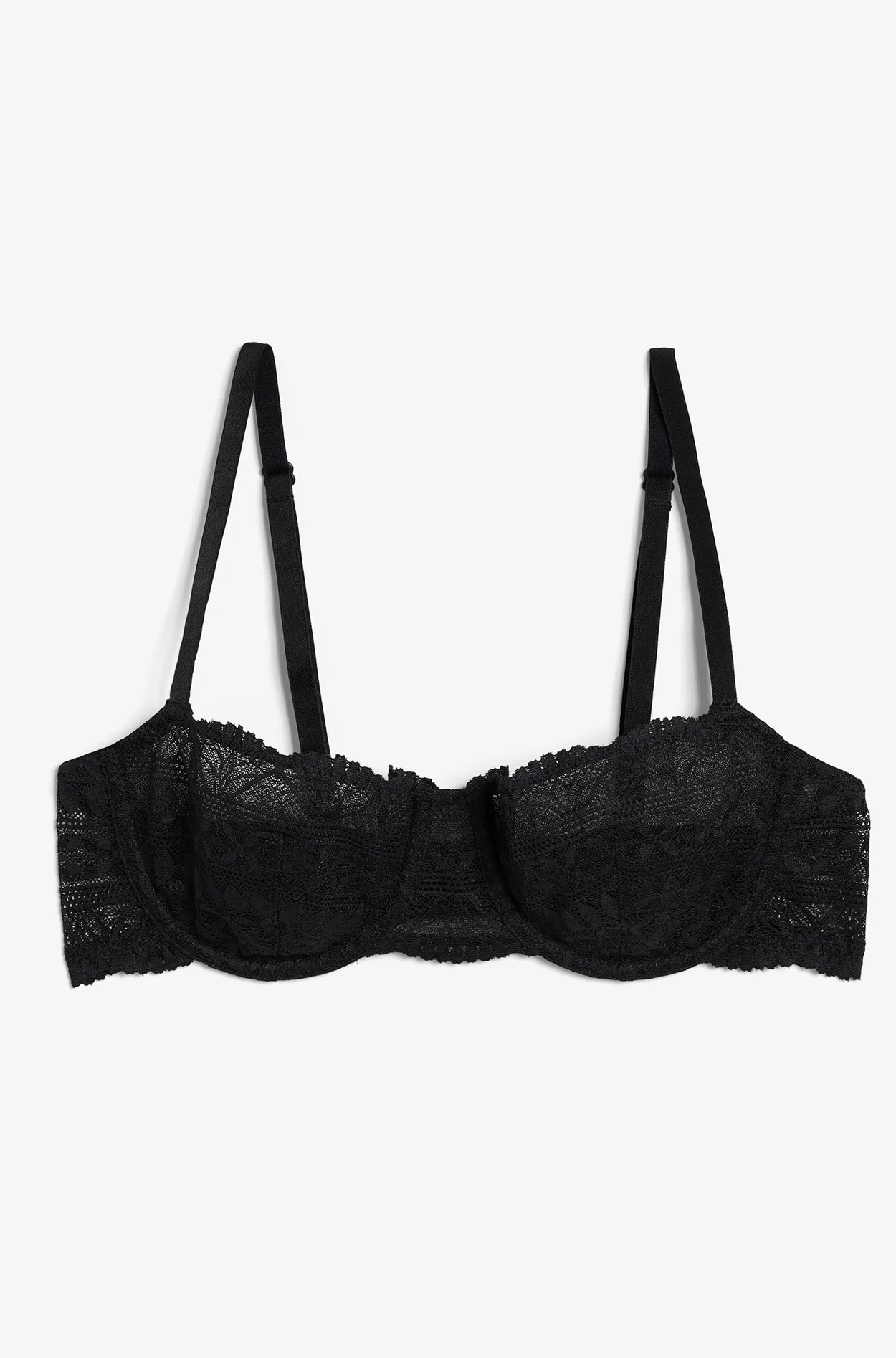 ETAM - חזיית תחרה ללא ריפוד IDOLE בצבע שחור - MASHBIR//365