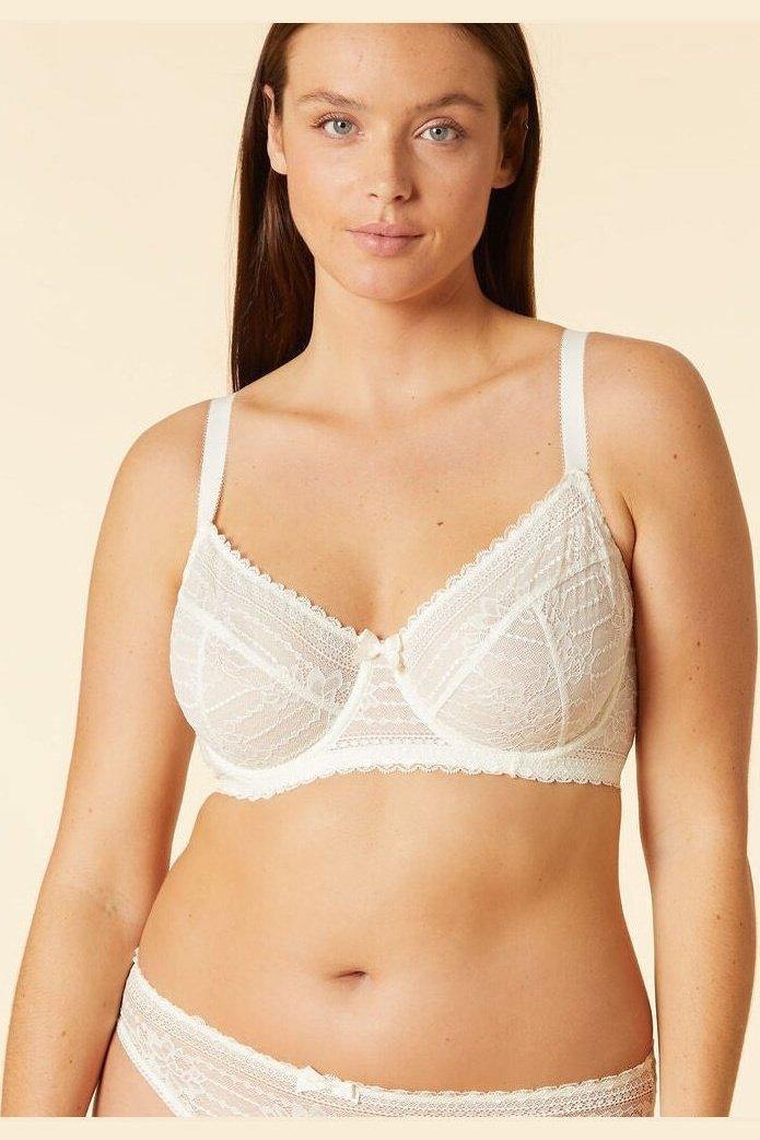 ETAM - חזיית תחרה ללא ריפוד PANAMA קרם - MASHBIR//365