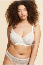 ETAM - חזיית תחרה ללא ריפוד PANAMA קרם - MASHBIR//365