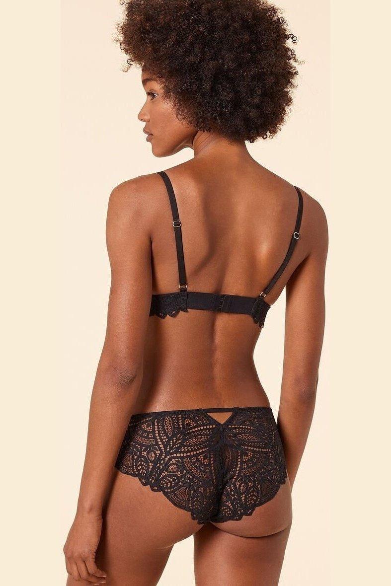 ETAM - חזיית תחרה משולשים ENIGME שחורה - MASHBIR//365