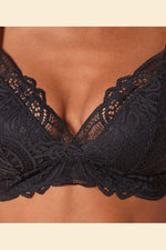 ETAM - חזיית תחרה משולשים ENIGME שחורה - MASHBIR//365