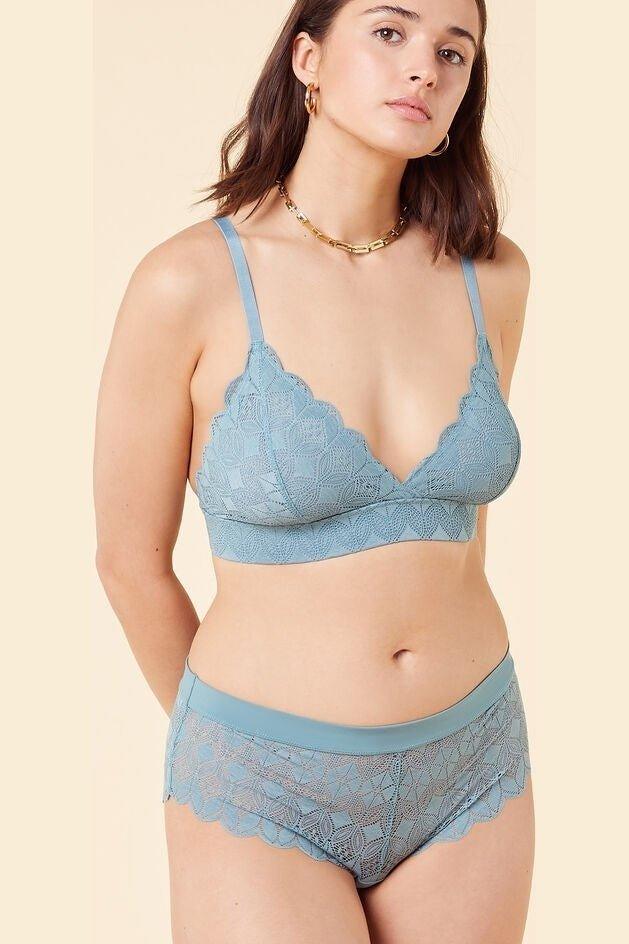 ETAM - חזיית תחרה משולשים SKY טורקיז - MASHBIR//365