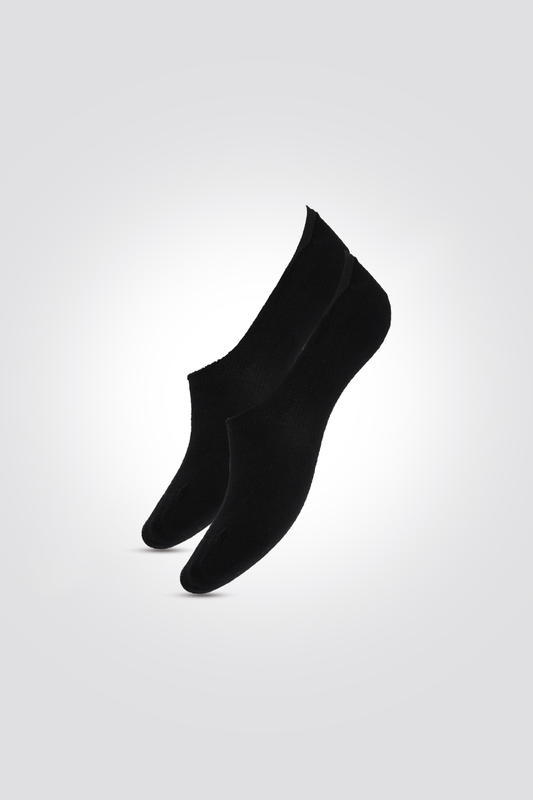 COOL 32 - זוג גרבי עקביות לנשים NO SEEN בצבע שחור - MASHBIR//365