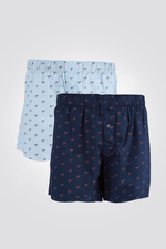 DELTA - זוג תחתוני בוקסר רחבים דקלים - MASHBIR//365