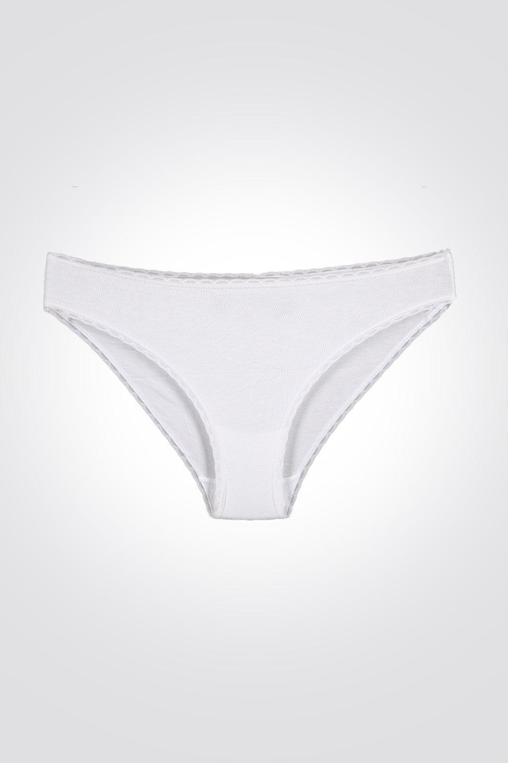 DELTA - זוג תחתוני מיני כותנה מודל לבן - MASHBIR//365