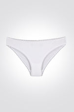 DELTA - זוג תחתוני מיני כותנה מודל לבן - MASHBIR//365