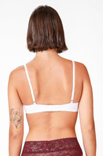 EMMA K - זוג חזיות בייסיק ללא ברזל בצבע שחור ולבן - MASHBIR//365