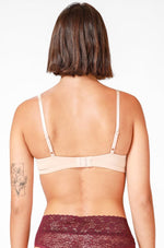 EMMA K - זוג חזיות בייסיק ללא ברזל בצבע שחור וניוד - MASHBIR//365