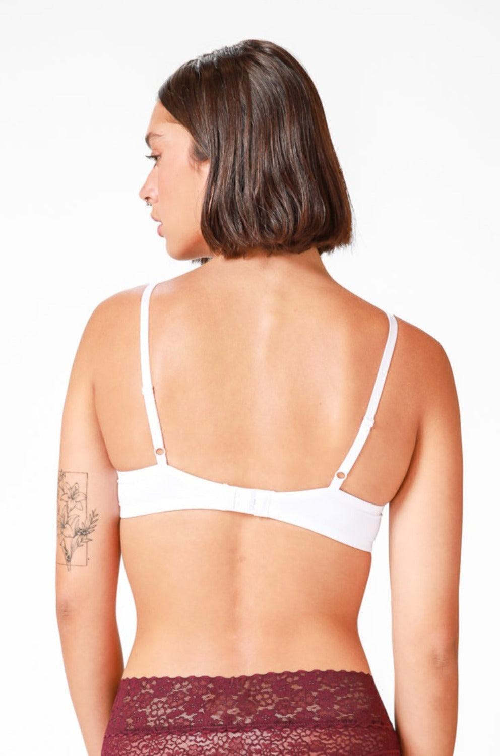 EMMA K - זוג חזיות בייסיק ריפוד קל בצבע שחור ולבן - MASHBIR//365