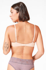 EMMA K - זוג חזיות בייסיק ריפוד קל בצבע שחור וניוד - MASHBIR//365