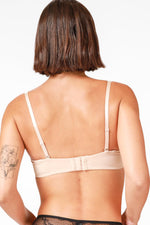 EMMA K - זוג חזיות סטרפלס בצבע שחור וניוד - MASHBIR//365